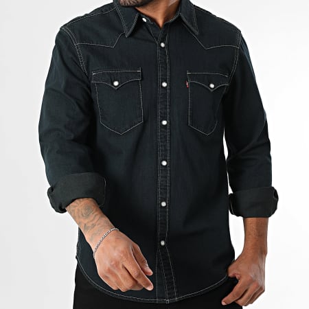 Levi's - Camisa de manga larga 85744 Negro
