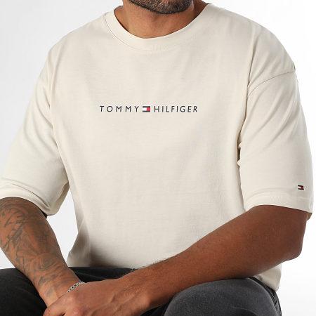 Tommy Hilfiger - Tee Shirt Logo 3685 Beige