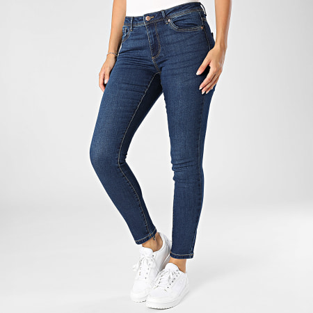 Vaqueros pitillo vaqueros azules Tanya de mujer