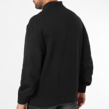 Calvin Klein - Sweat Col Zippé 244G Noir