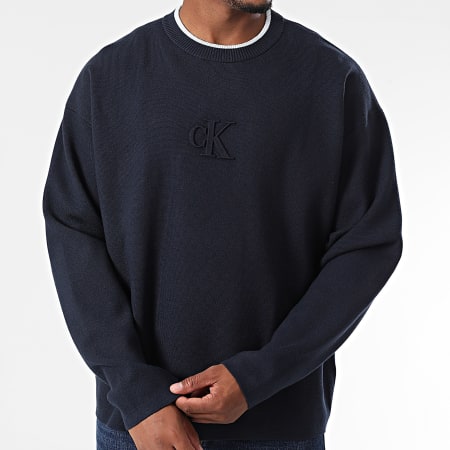 Calvin Klein - Jersey azul marino 300G