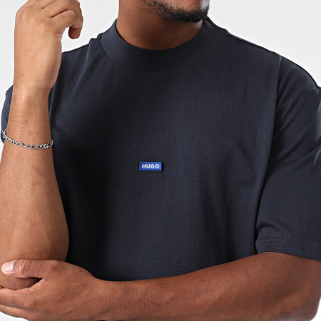 Hugo Blue - Tee Shirt Nieros 50509991 Bleu Marine
