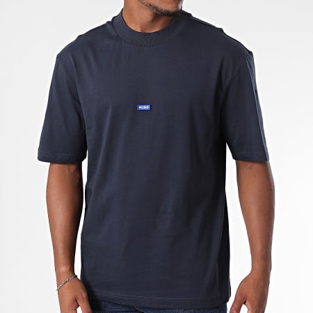 Hugo Blue - Tee Shirt Nieros 50509991 Bleu Marine