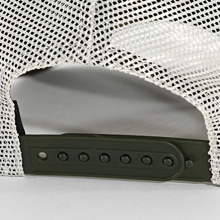 New Era - Casquette Trucker Patch 60691078 Beige Vert Kaki Camouflage