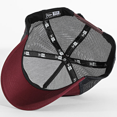 New Era - Casquette Trucker Patch 60691345 Bordeaux Bleu Marine