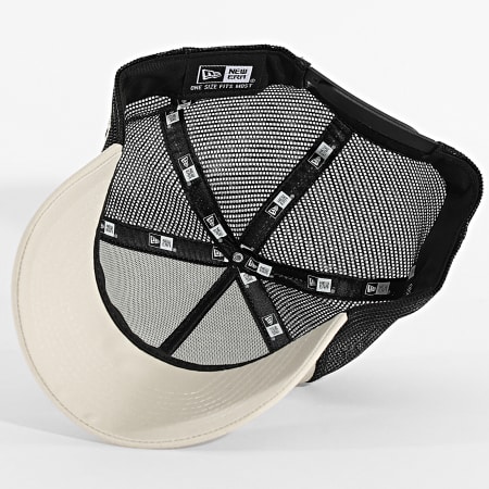 New Era - Casquette Trucker Patch 60691077 Beige Noir