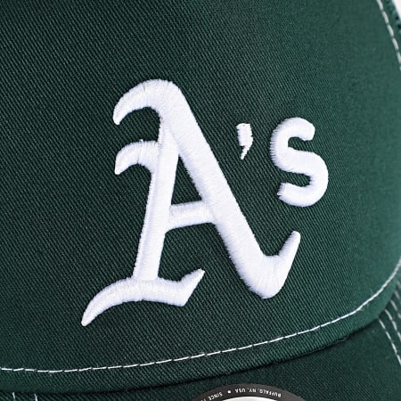 New Era - Oakland Athletics Gorra Trucker 60691255 Verde Oscuro