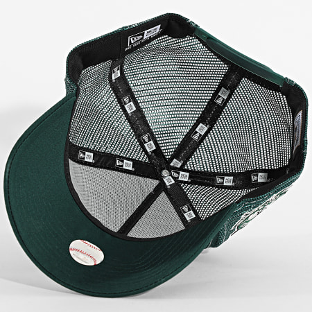 New Era - Oakland Athletics Gorra Trucker 60691255 Verde Oscuro