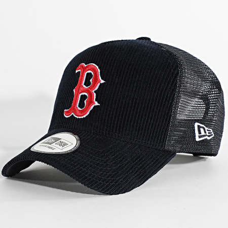 New Era - Casquette Trucker Côtelée Boston Red Sox 60691234 Bleu Marine
