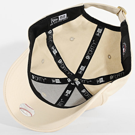 New Era - Gorra de mujer 9Forty NY Yankees 60691343 Beige claro
