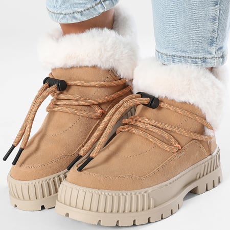 Palladium - Botas Mujer Pallashock Lo Invierno 99516 Irish Marrón