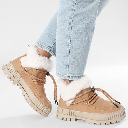 Palladium - Botas Mujer Pallashock Lo Invierno 99516 Irish Marrón