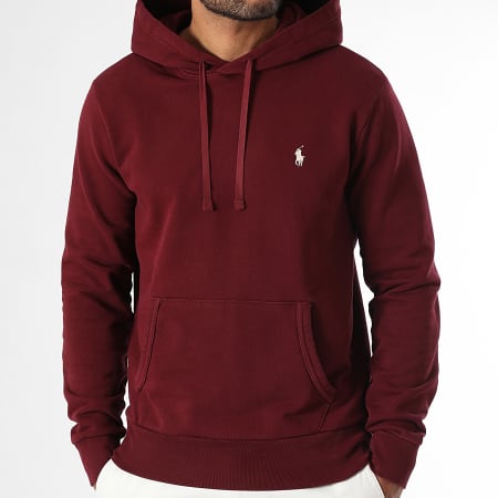 Polo Ralph Lauren - Sweat Capuche Original Player Bordeaux