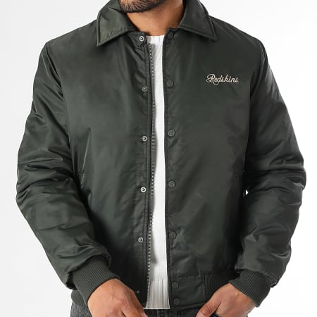 Redskins - Giacca Dragon Fighter con zip verde kaki