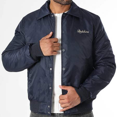 Redskins - Giacca Dragon Fighter Navy con zip