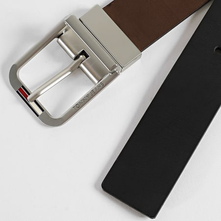 Tommy Jeans - Cinturón Austin Reversible 3.5 3820 Negro Marrón