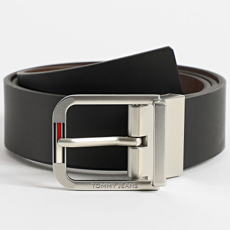 Tommy Jeans - Cinturón Austin Reversible 3.5 3820 Negro Marrón