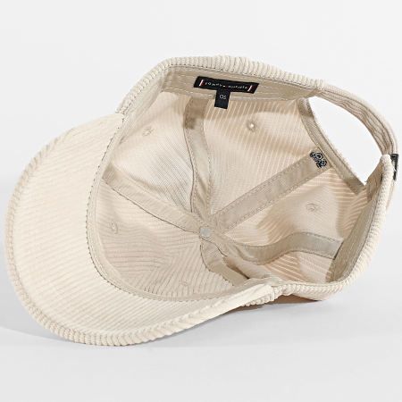 Tommy Hilfiger - Casquette Côtelée Flag 6 Panel Cord '85 3583 Beige Clair