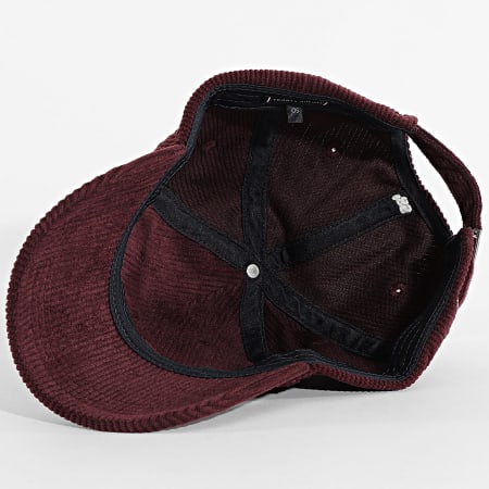 Tommy Hilfiger - Casquette Côtelée Flag 6 Panel Cord '85 3583 Bordeaux