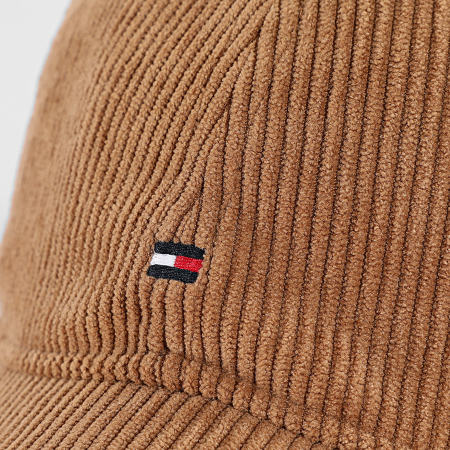 Tommy Hilfiger - Casquette Côtelée Flag 6 Panel Cord '85 3583 Camel