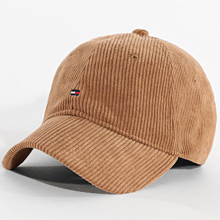 Tommy Hilfiger - Casquette Côtelée Flag 6 Panel Cord '85 3583 Camel