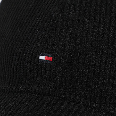 Tommy Hilfiger - Casquette Côtelée Flag 6 Panel Cord '85 3583 Noir