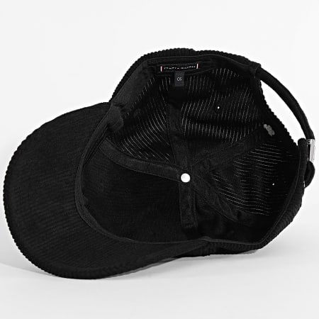 Tommy Hilfiger - Casquette Côtelée Flag 6 Panel Cord '85 3583 Noir