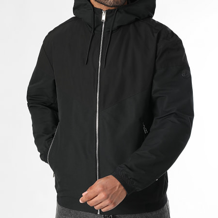 BOSS - Cireno 4 Hooded Zip Jacket 50544135 Zwart