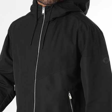 BOSS - Cireno 4 Hooded Zip Jacket 50544135 Zwart