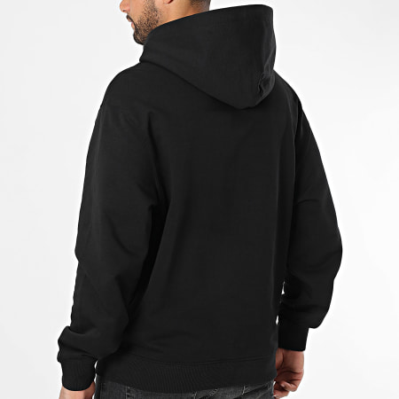 Calvin Klein - Sweat Capuche Standard Logo 231G Noir