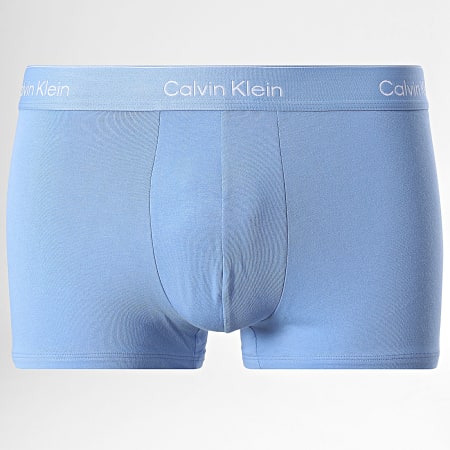 Calvin Klein - Juego De 3 Boxers NB4392 Azul Celeste Azul Claro Negro