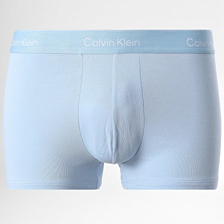Calvin Klein - Juego De 3 Boxers NB4392 Azul Celeste Azul Claro Negro