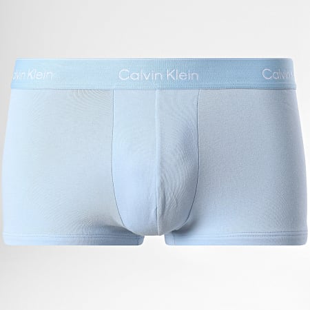 Calvin Klein - Juego de 3 bóxers bajos 4389 Azul cielo Azul claro Negro