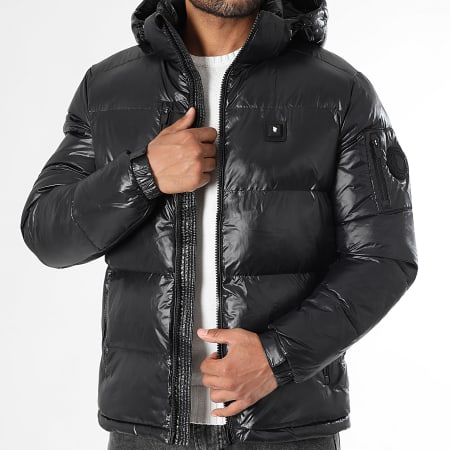 Comme Des Loups - Doudoune Capuche Chauffante California Noir