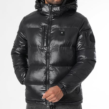 Comme Des Loups - Doudoune Capuche Chauffante California Noir