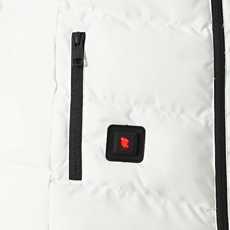 Comme Des Loups - Edredón con capucha calefactado Amel Blanco Mujer