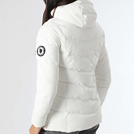 Comme Des Loups - Edredón con capucha calefactado Amel Blanco Mujer