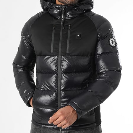 Comme Des Loups - Chaqueta con capucha Andorra Black Warming