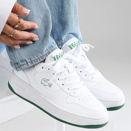 Lacoste - Baskets Femme L001 Set 225 White Green