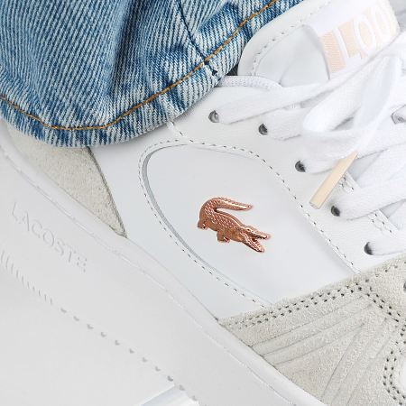 Lacoste - Baskets Femme L001 Set 225 White Light Pink