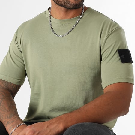 LBO - Camiseta Regular Fit Patch 3959 Caqui Verde