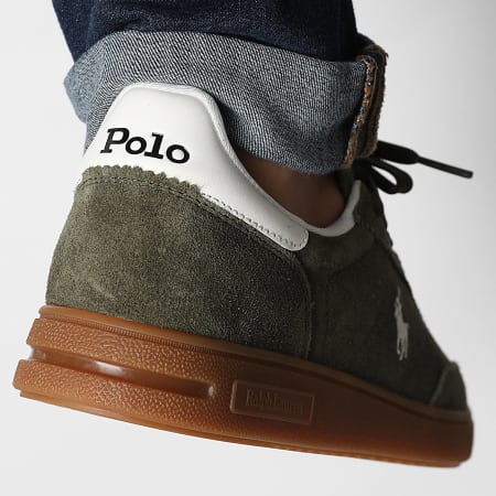 Polo Ralph Lauren - Sneakers Bedford Olive White