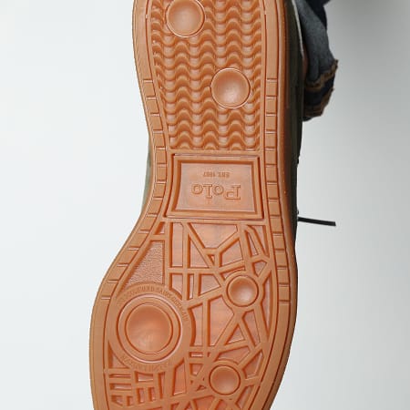 Polo Ralph Lauren - Sneakers Bedford Olive White