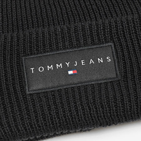 Tommy Jeans - Bonnet Linear Beanie 3666 Noir