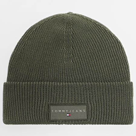 Tommy Jeans - Bonnet Linear Beanie 3666 Vert Kaki