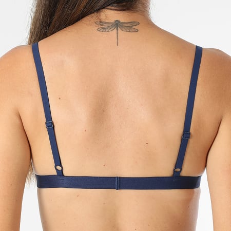 Tommy Hilfiger - Lot De 3 Brassières Femme 6140 Blanc Rouge Bleu Marine