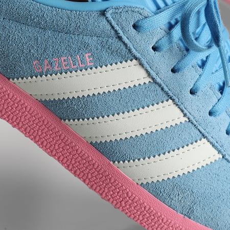 Baskets Adidas Gazelle Bleu Rose Adidas Gazelle Velours Rose Pointure