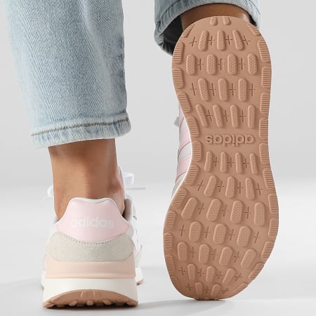 Adidas Performance - Run 60s 4.0 Zapatillas Mujer JR6629 Cloud White Clear Pink Wonder Quartz