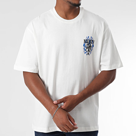 Classic Series - Tee Shirt Oversize Large 124 Blanc