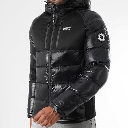 Comme Des Loups - Doudoune Capuche Mataro Noir